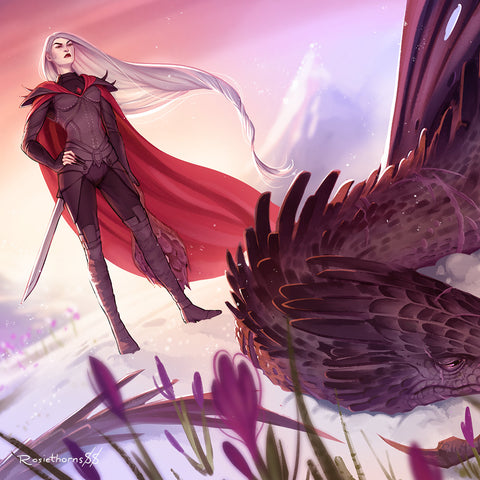 Witch Hazel - Heir of Fire / Throne of Glass Officially Licensed Print (PRE-ORDER)