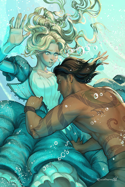 Pearl In The Depths - A Pact Repaid in Lust Print