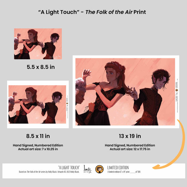 A Light Touch - Officially Licensed "The Folk of the Air" Print