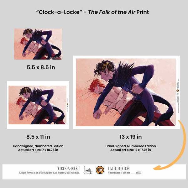 Clock-A-Locke - Officially Licensed "The Folk of the Air" Print