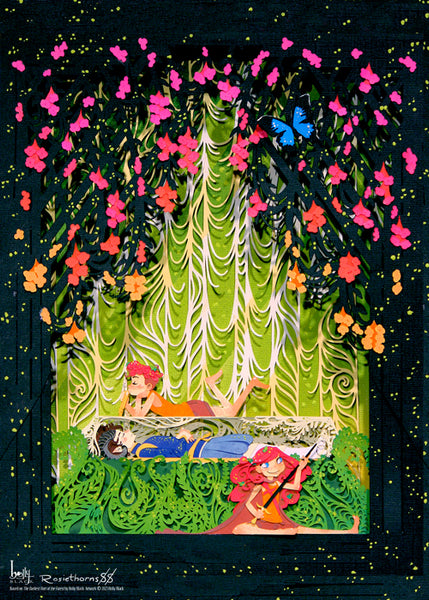 Stroke of Light and Color - Officially Licensed "The Darkest Part of the Forest" Print