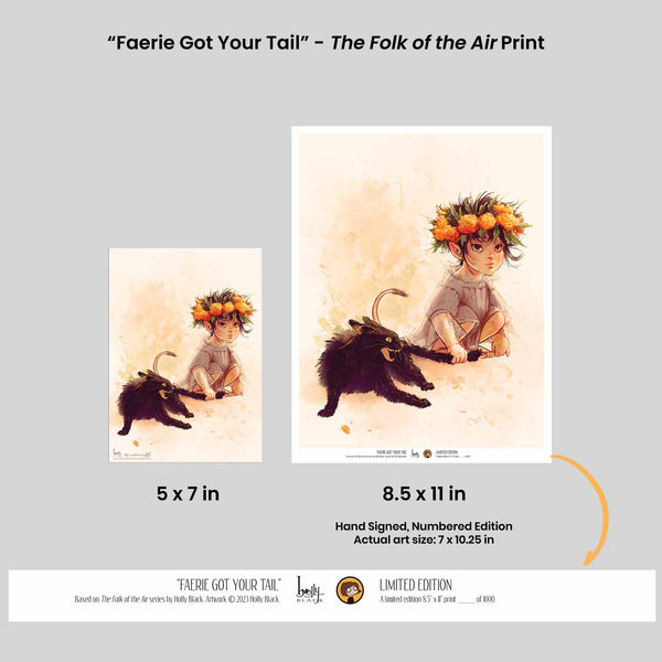 Faerie Got Your Tail - Officially Licensed "The Folk of the Air" Print