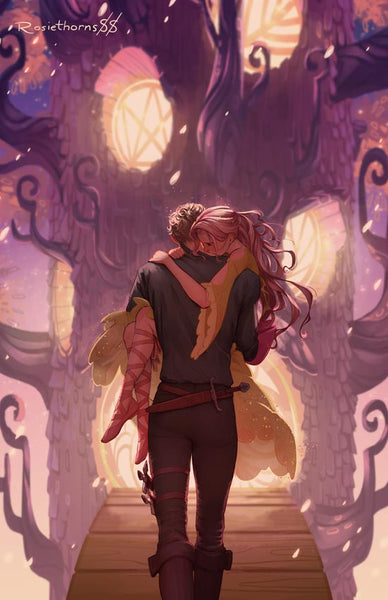 Night-glimmer - Officially Licensed The Ballad of Never After Print