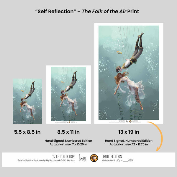 Self Reflection - Officially Licensed "The Folk of the Air" Print
