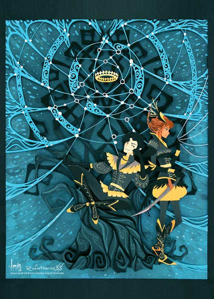Web of Guise - Officially Licensed "The Folk of the Air" Print