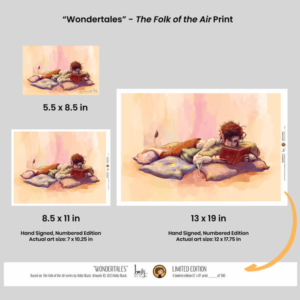 Wondertales - Officially Licensed "The Folk of the Air" Print