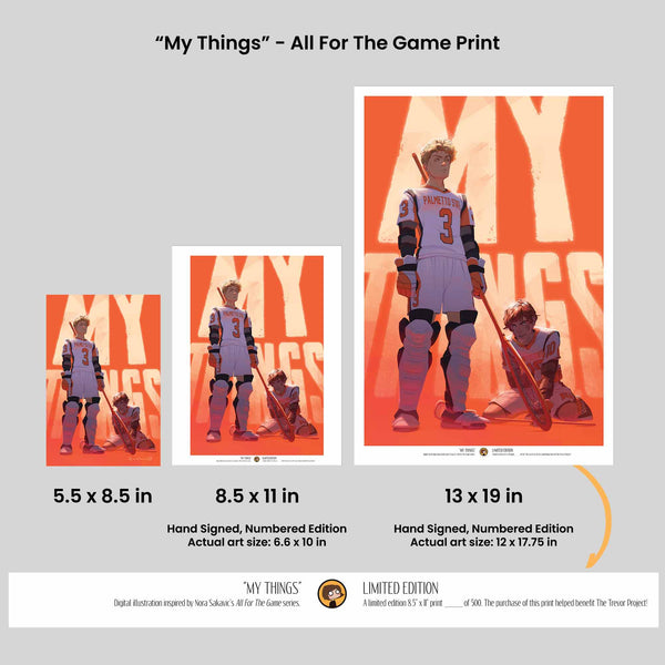 My Things - All For The Game Print Set