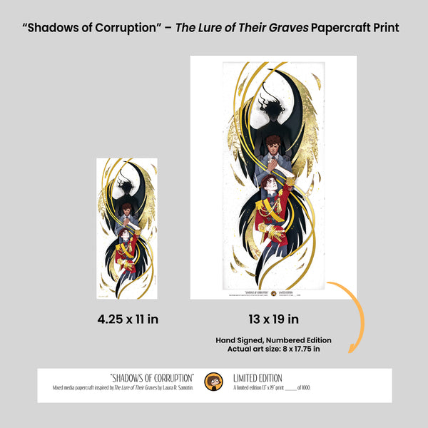 Shadows of Corruption - The Lure of Their Graves Print