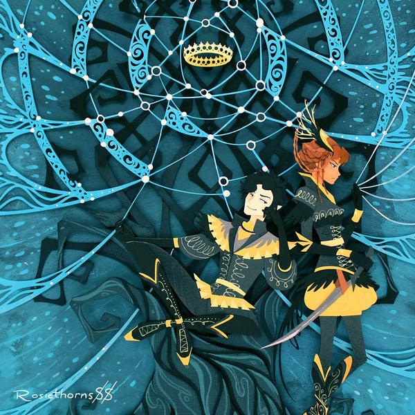 Web of Guise - Officially Licensed "The Folk of the Air" Print