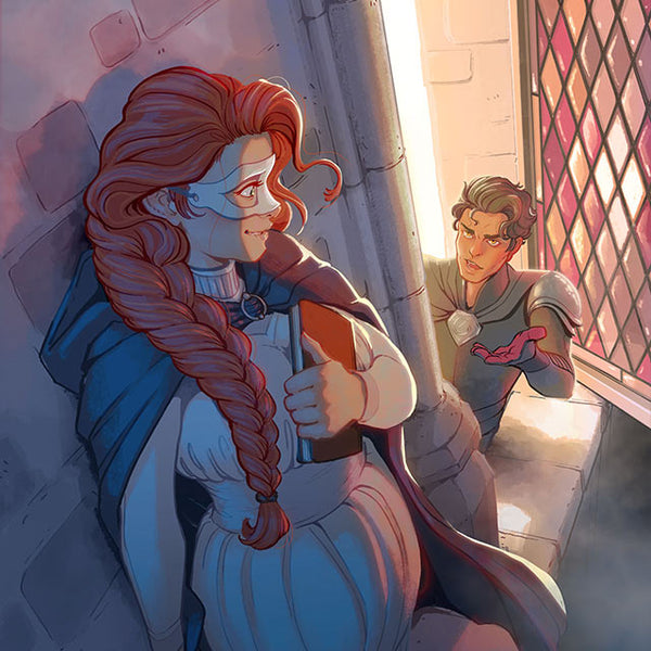 Out on a Ledge - From Blood and Ash Print