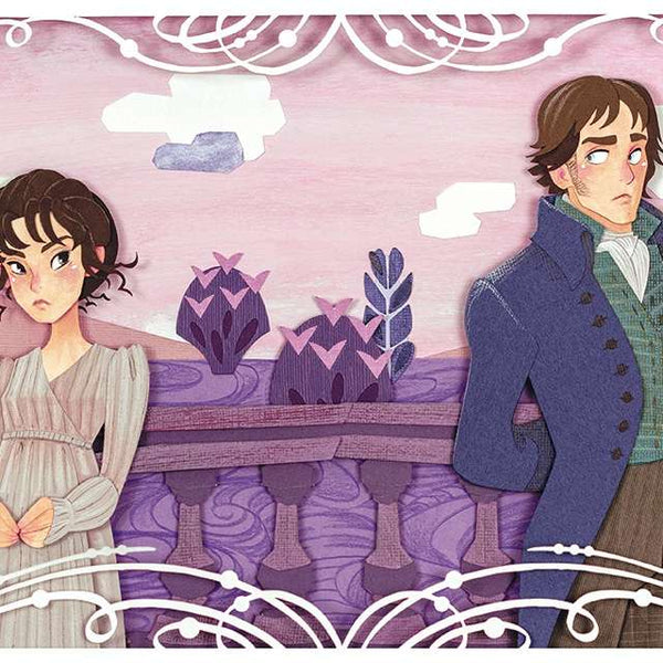 Most Ardently - Pride and Prejudice Papercraft Print