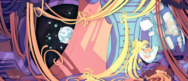 Caelestis - The Lunar Chronicles Papercraft Print