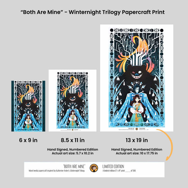 Both Are Mine - Winternight Papercraft Print