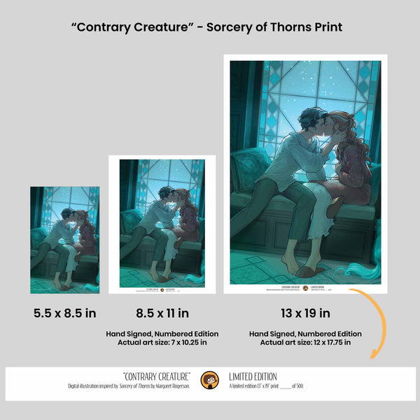 Contrary Creature - Sorcery of Thorns Print