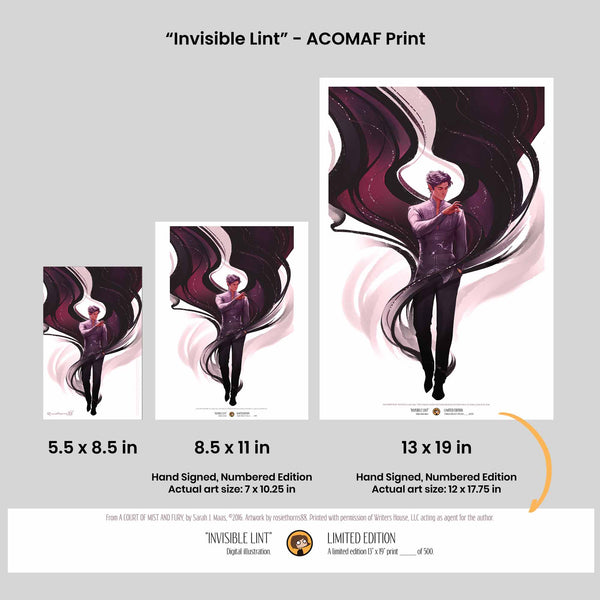 Invisible Lint - ACOMAF Officially Licensed Print