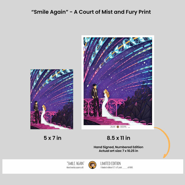 Smile Again - ACOMAF Papercraft Print