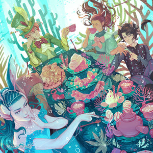 Mad Sea Party - Officially Licensed "The Folk of the Air" Print