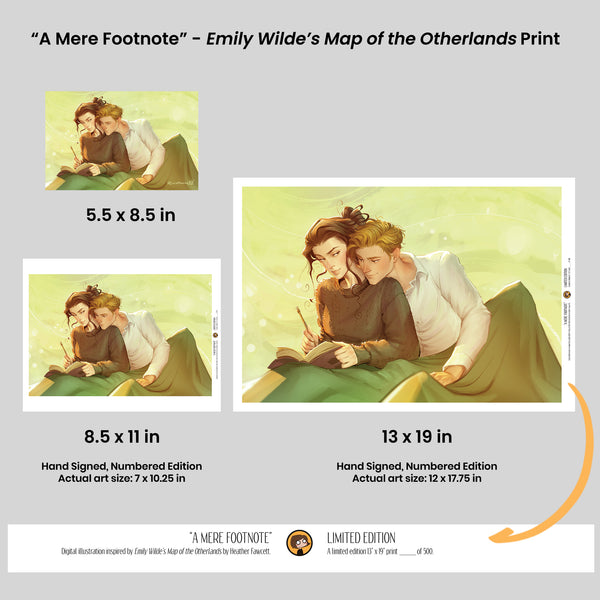 A Mere Footnote - Emily Wilde Print