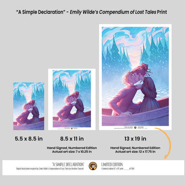 A Simple Declaration - Emily Wilde Print
