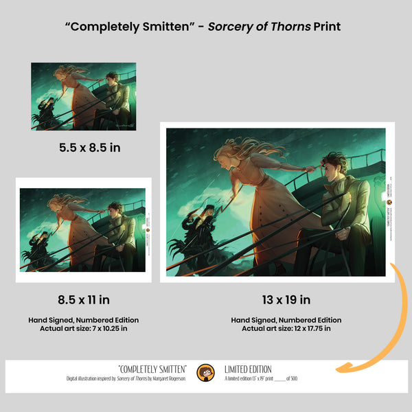 Completely Smitten - Sorcery of Thorns Print (PRE-ORDER)