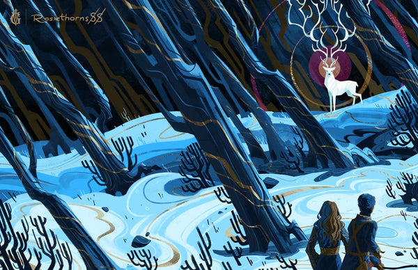 Edge of the Snowy Glade - Shadow & Bone Print (PRE-ORDER)