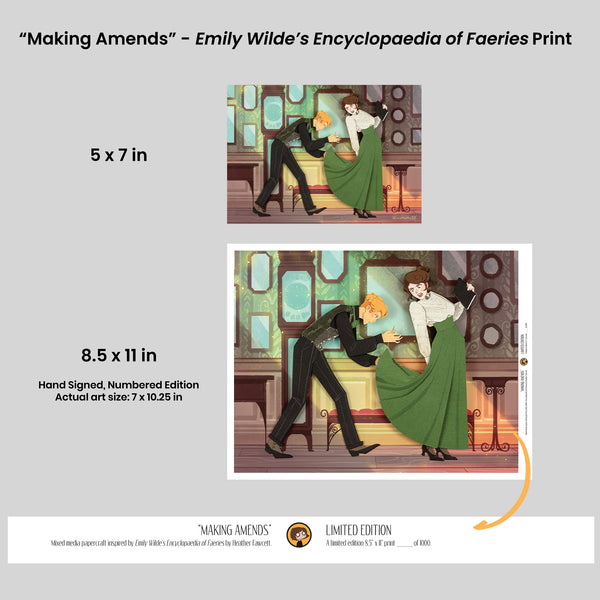 Making Amends - Emily Wilde Print