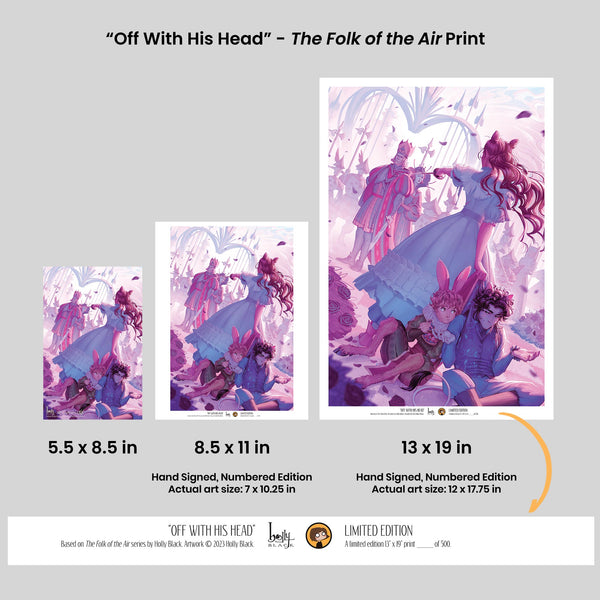 Off With His Head - Officially Licensed "The Folk of the Air" Print