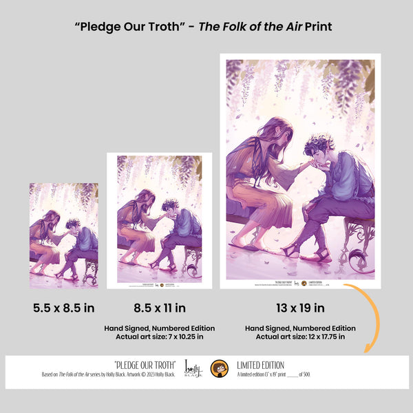 Pledge Our Troth - Officially Licensed "The Folk of the Air" Print