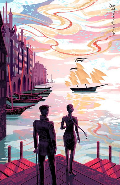 Salt Wind Off The Sea - Six of Crows Print (PRE-ORDER)
