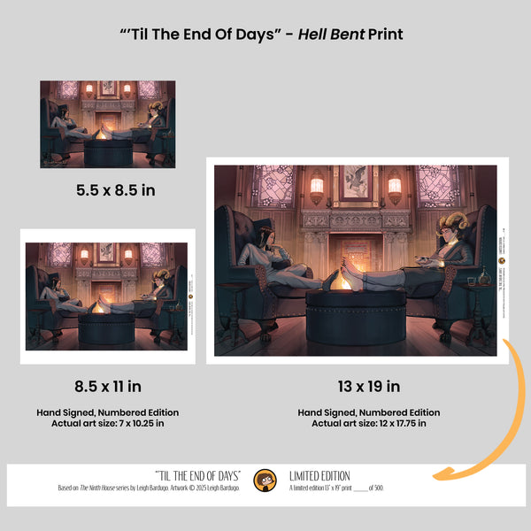 'Til The End Of Days - Hell Bent Print