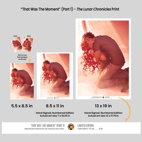 That Was The Moment - Lunar Chronicles Print (Pre-Order)