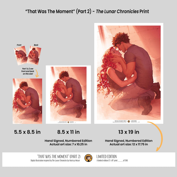 That Was The Moment - Lunar Chronicles Print (Pre-Order)