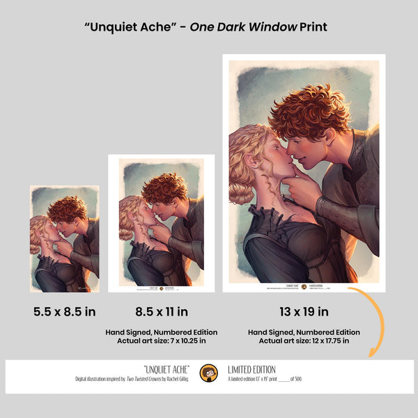 Unquiet Ache - One Dark Window Print