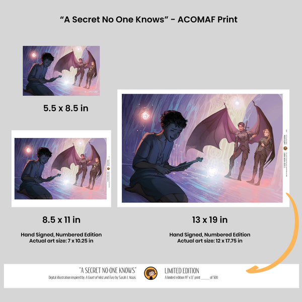 A Secret No One Knows - ACOMAF Print