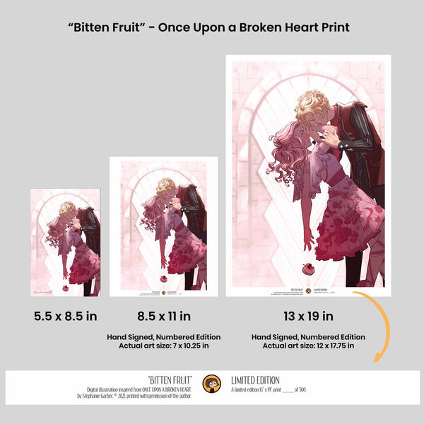 Bitten Fruit - Officially Licensed Once Upon a Broken Heart Print