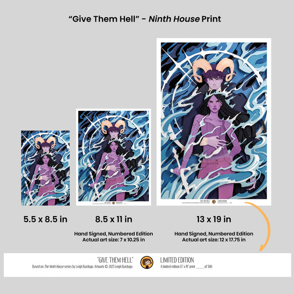 Give Them Hell - Ninth House Print (PRE-ORDER)