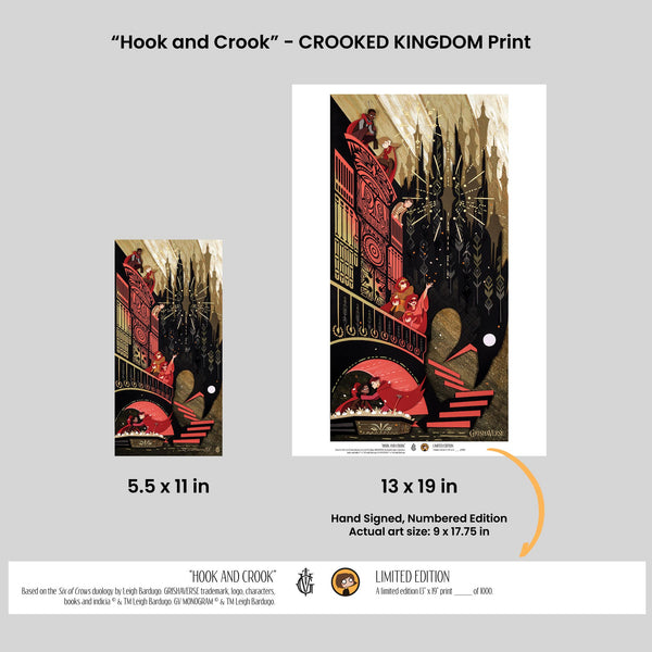 Featherdark / Hook and Crook - Six of Crows Papercraft Print Set (PRE-ORDER)