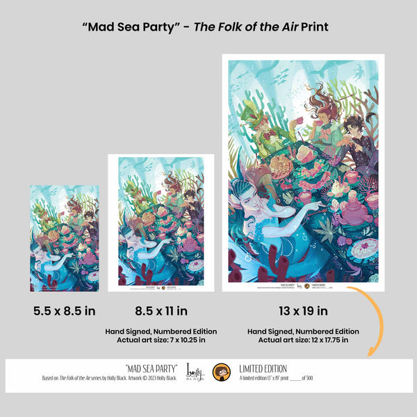 Mad Sea Party - Officially Licensed "The Folk of the Air" Print (PRE-ORDER)