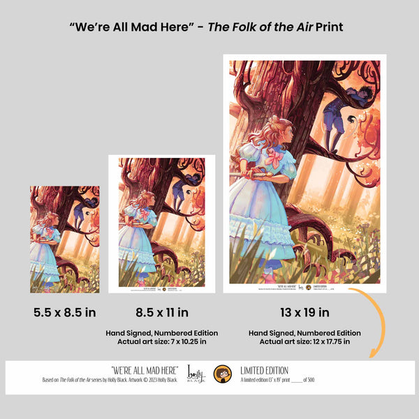 We're All Mad Here - Officially Licensed "The Folk of the Air" Print (PRE-ORDER)