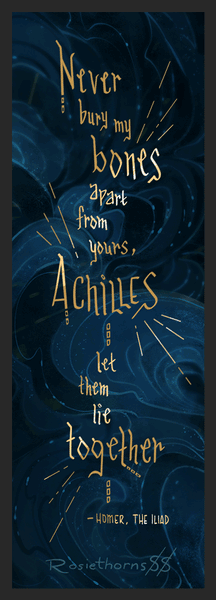 Flood of Light - Achilles and Patroclus Bookmark