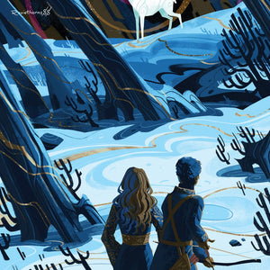 Edge of the Snowy Glade - Shadow & Bone Print (PRE-ORDER)