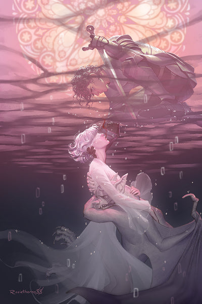 Drowning in Dreams - The Knight And The Moth Print (PRE-ORDER)