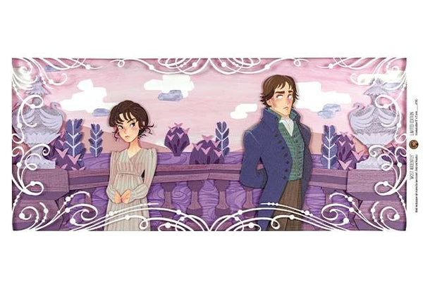 Most Ardently - Pride and Prejudice Papercraft Print