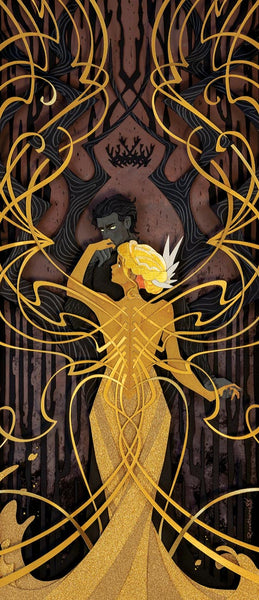 Wrought in Gold -The Plated Prisoner Print