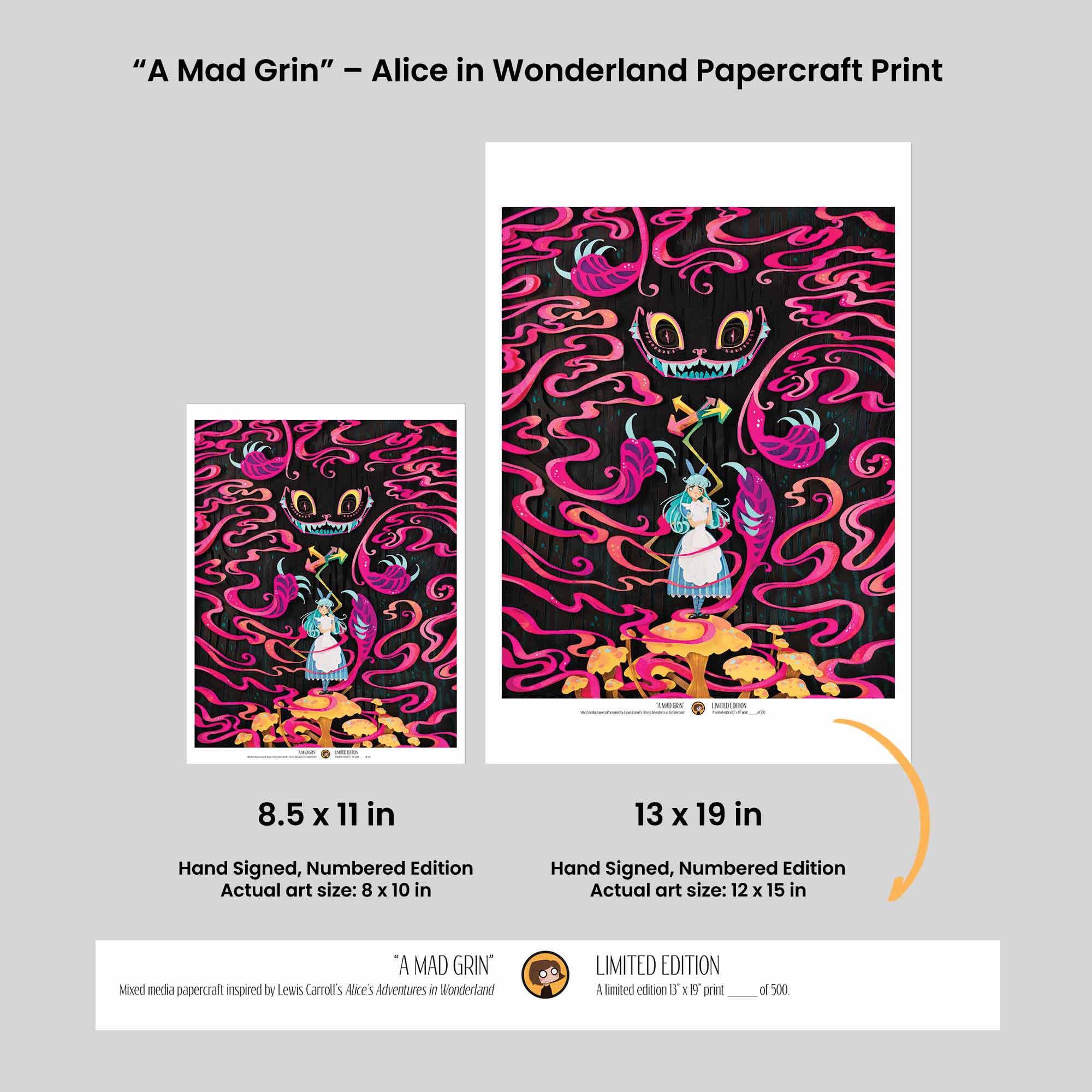 写真集　 ALICE in Wonderland Alice in Zombieland Alice in Wonderland Zombie Art Print 8 X