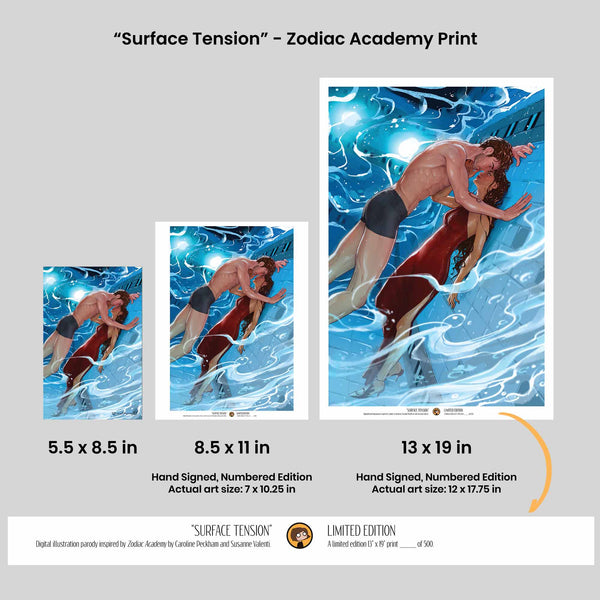 Surface Tension - Zodiac Academy Officially Licensed Print