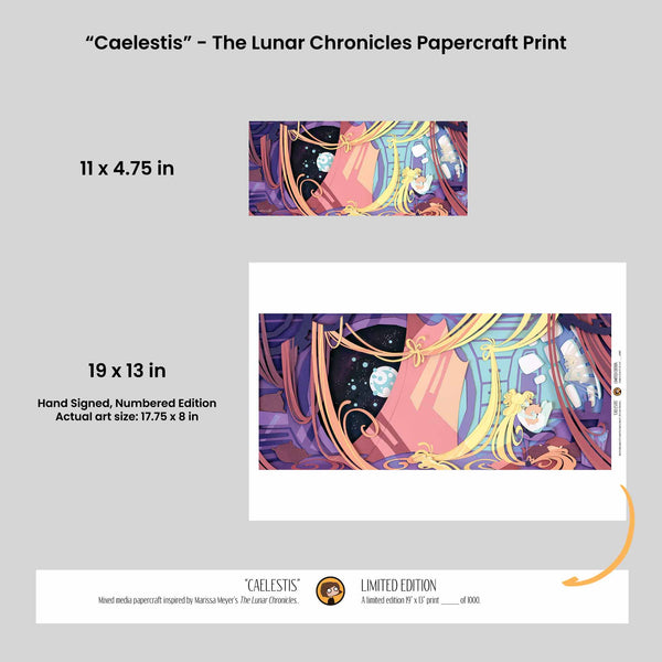 Caelestis - The Lunar Chronicles Papercraft Print