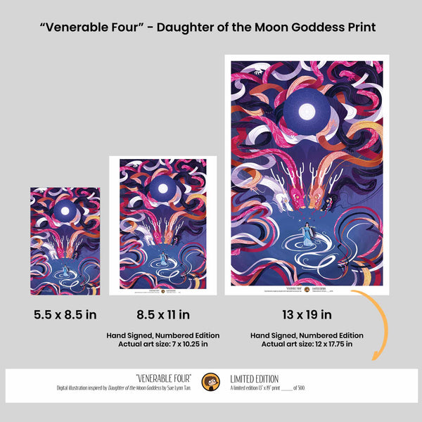 Venerable Four - Daughter of the Moon Goddess Print